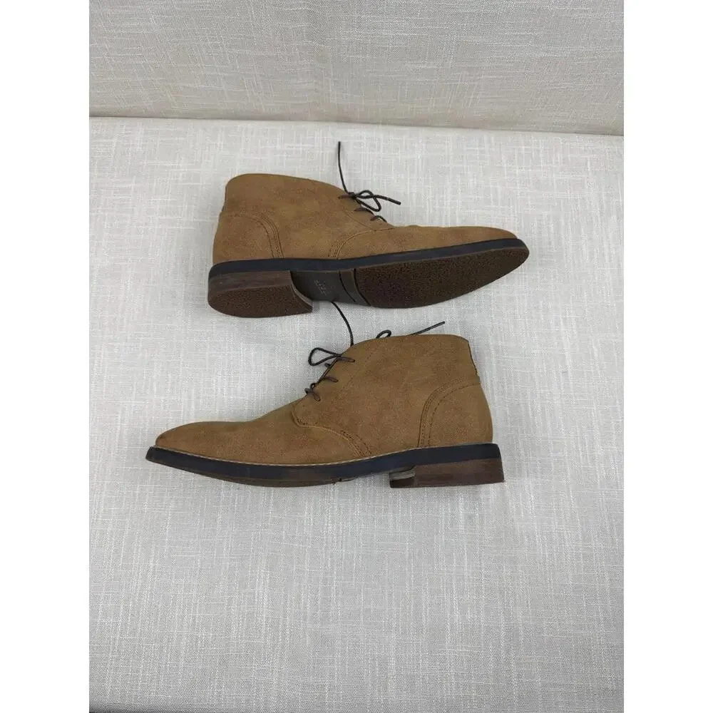 RYE Men's Brown Suede‎ Lace-Up Boots Size 9 US